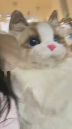 Stuffed Cat Plush Backpack